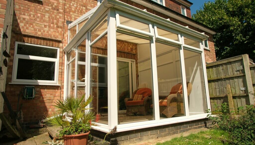 how to control temperature in a conservatory year round